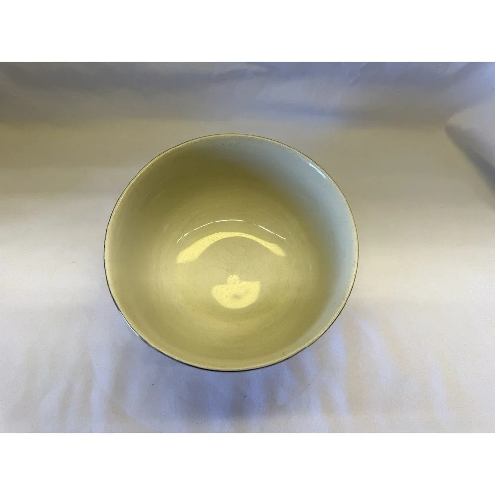 Hall's Superior Quality Ceramic Nesting Mixing Bowls (3) Red Poppy Cottagecore